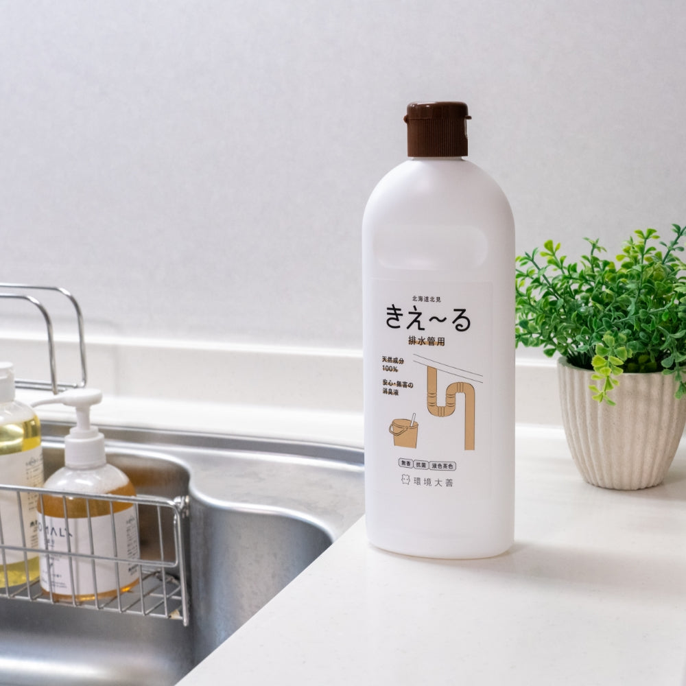 きえ〜る 排水管用 詰替【液色茶色】(1L、4L、10L、20L)