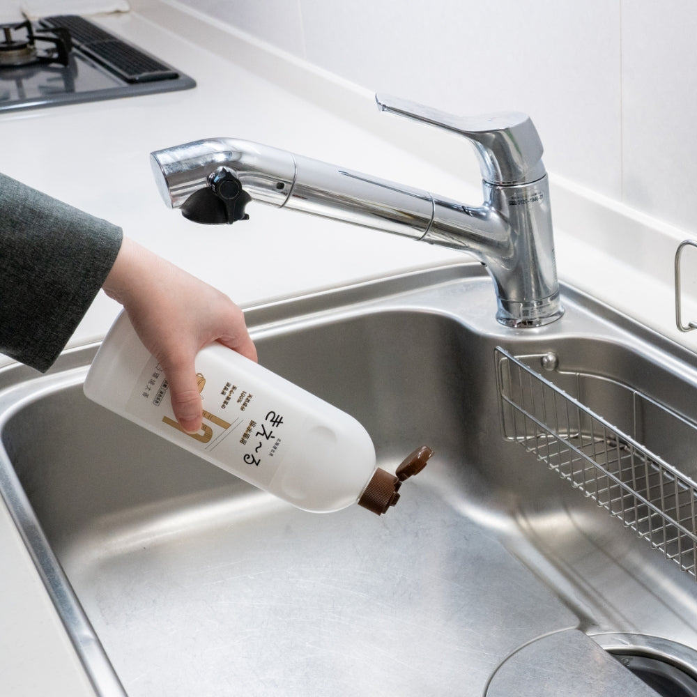 きえ〜る 排水管用 詰替【液色茶色】(1L、4L、10L、20L)