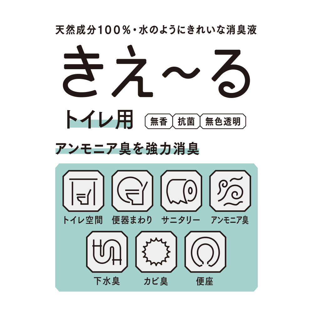 きえ〜る トイレ用  詰替 500ml