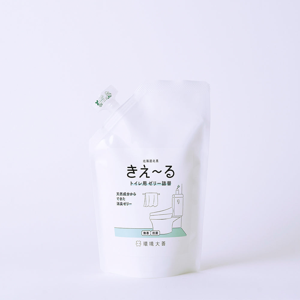 きえ〜る トイレ用 ゼリータイプ 無香 詰替 480g